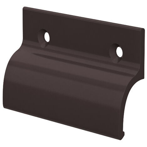 Aluminium Terrassentürgriff Balkontürgriff Ziehgriff Aluminiumgriff Türbeschlag Braun RAL8019