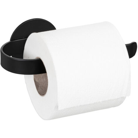 Aluminium Toilettenpapierhalter BIVIO, Montage ohne Bohren