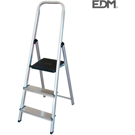 Aluminium-Wohnraumtreppe 3 Stufen edm