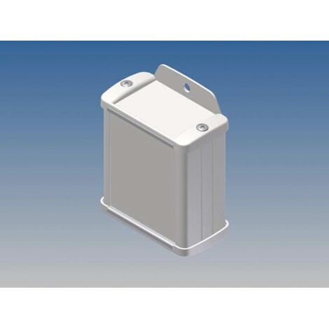 Aluminiumgehäuse - Weiß - 70 x 59,9 x 30,9 mm - Mit Befestigungsbügel