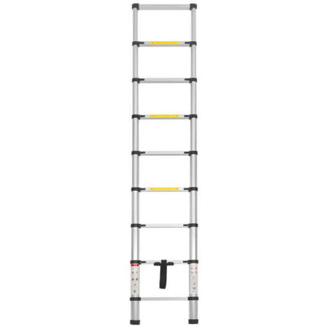 Aluminiumleiter 8 Stufen / 2,6 m / max 150 kg