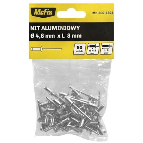 ALUMINIUMNIETEN OP-50 STK 4,88MM - MF-300-4808