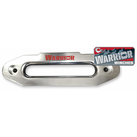Aluminiumseilfenster Warrior silber mit rotem Logo