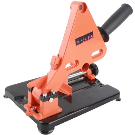 Aluminum alloy angle grinder stand, modified cutting machine stand, grinding stand, support base, metal and wood tool holder for 115-125 mm type grinders, work