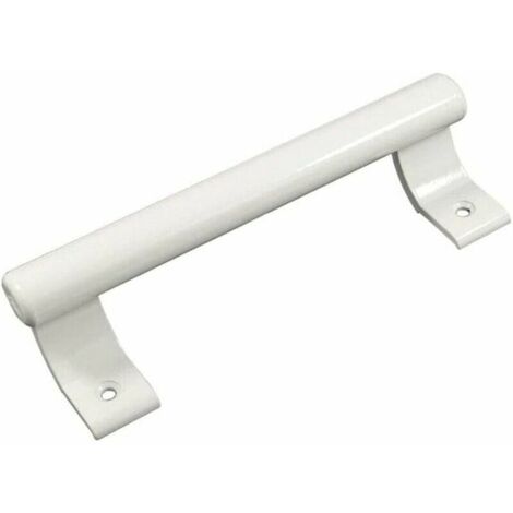 Aluminum Alloy Sliding Door Handle 200mm Modern Metal Handle (White)