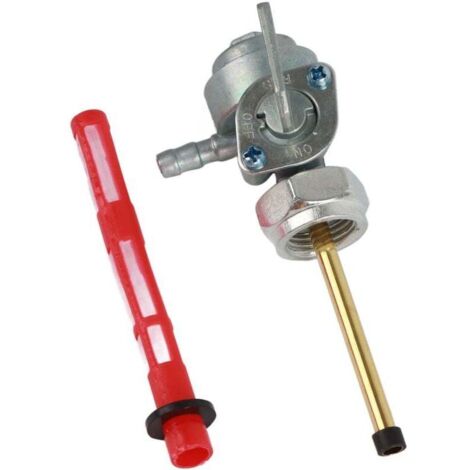 Aluminum Plastic Valve Commutateur de Robinet Robinet D'essence pour CB350 CB400 CB750 CB900 CX500 CX500C CX500D A