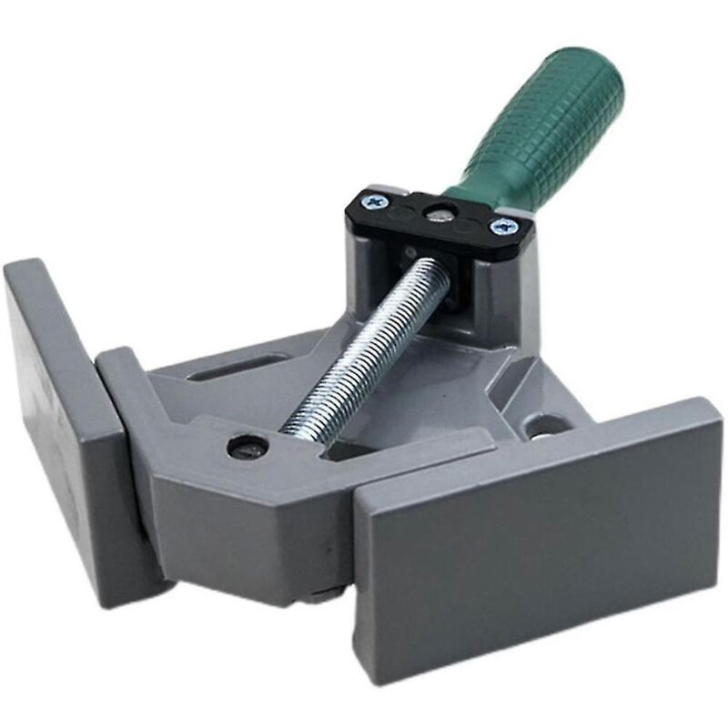 Pince à angle droit à 90 degrés à poignée unique en aluminium Pince d'angle Cadre de travail du bois Plieuse à angle droit