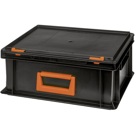 Buy Alutec 56260 Tool box (empty) Plastic Black, Orange