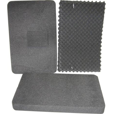 Alutec 36020 Inserto in schiuma 6 parti (L x L) 555 mm x 350 mm