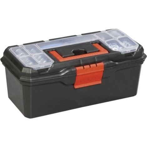 Alutec 56250 Boîte à outils vide plastique noir