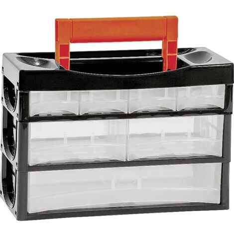 Alutec 66010 Valigetta per minuteria Scomparti: 7 Contenuto 1 pz.