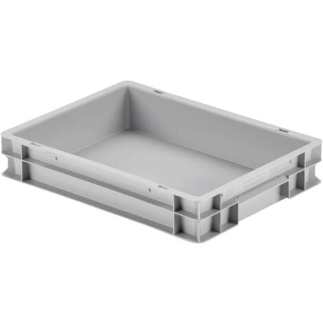 Alutec 75042 universel Bac en plastique fermé (l x H x P) 400 x 75 x 300 mm gris 1 pc(s)