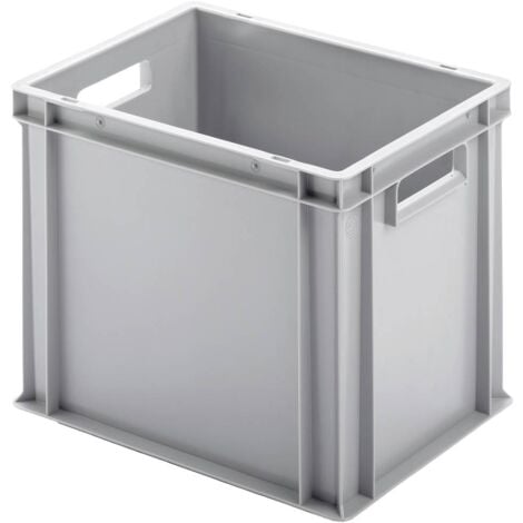 Alutec 75044 universel Bac en plastique fermé (l x H x P) 400 x 320 x 300 mm gris 1 pc(s)