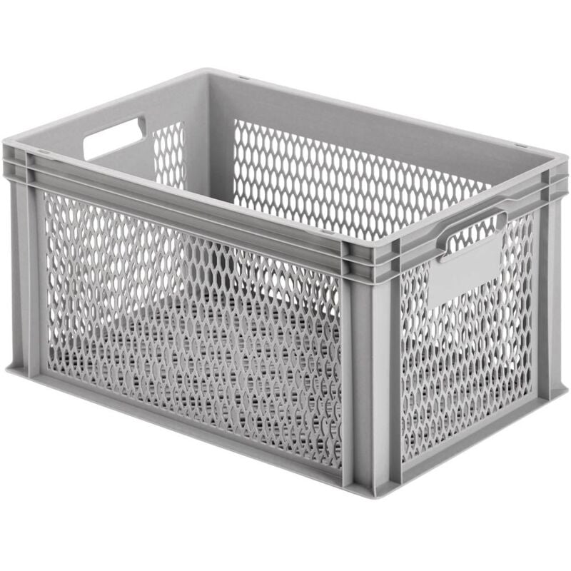 Alutec - 75070 Bac en plastique grillagé (l x h x p) 600 x 320 x 400 mm gris 1 pc(s)