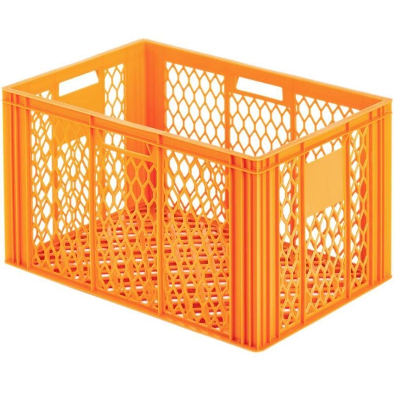 Alutec 75092 Bac en plastique convient pour contact alimentaire (l x H x P) 600 x 350 x 400 mm orange 1 pc(s)