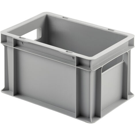 Alutec 75141 Universal Kunststoffbox  geschlossen (B x H x T) 300 x 175 x 200 mm Grau 1 St.