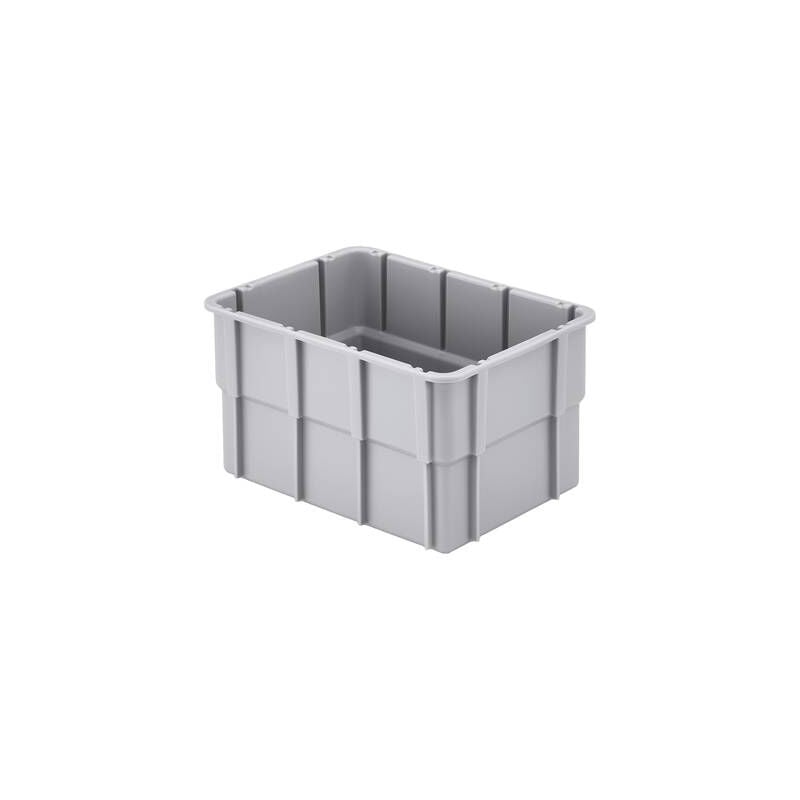 Alutec - 75220 bac de compartimentage empilable (l x l x h) 181 x 131 x 101 mm gris 1 pc(s)