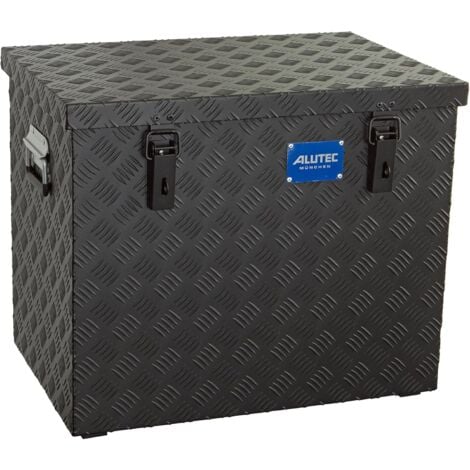 ALUTEC Aluminiumbox Extreme 120 Schwarz, 120 ltr., (LxBxH) 600 x 400 x 500 mm