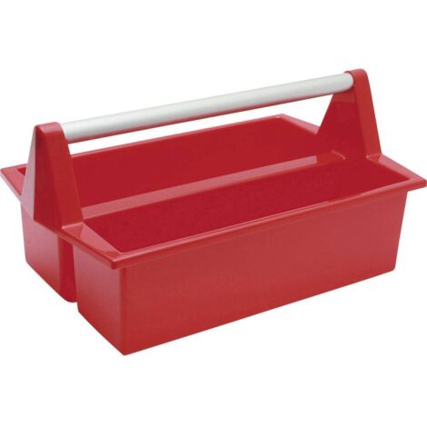Alutec Magnus Tray cassetta degli attrezzi rossa robusta