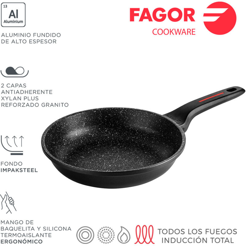 Alutherm Bratpfanne Ø18cm Aluminium 3004 Fagor