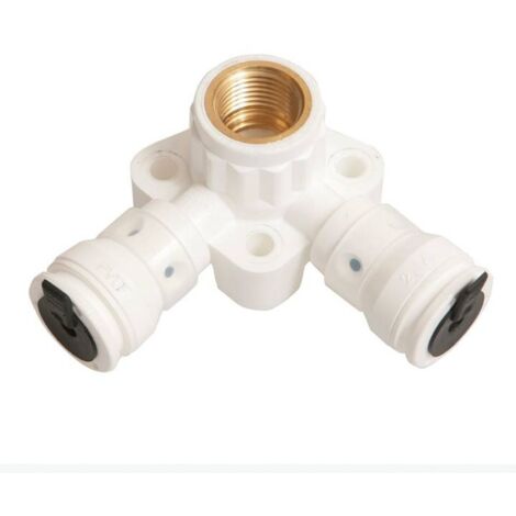 Aluverbund Steckfitting Henco Vision Wandscheibe doppelt 16 x 2 - 1/2"