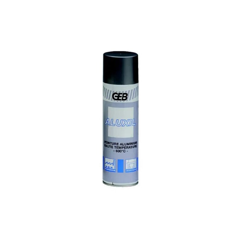 

Aluxil: pintura de aluminio, alta temperatura: aerosol 650/500 ml