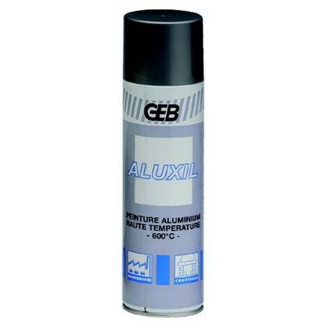 Aluxil: pintura de aluminio, alta temperatura: aerosol 650/500 ml