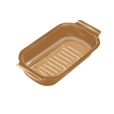 Alveus Accessoires - Bac d'évier, 360x171x65 mm, perforé, bronze 1103811