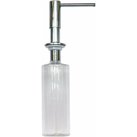 Alveus Accessori - Dispenser di detergente Pear, 500 ml, acciaio inox 1136560