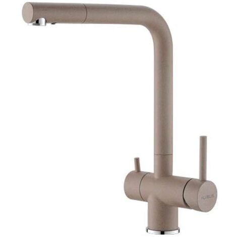 Alveus Aquila - Miscelatore da lavello con funzione di filtraggio, beige 1139807