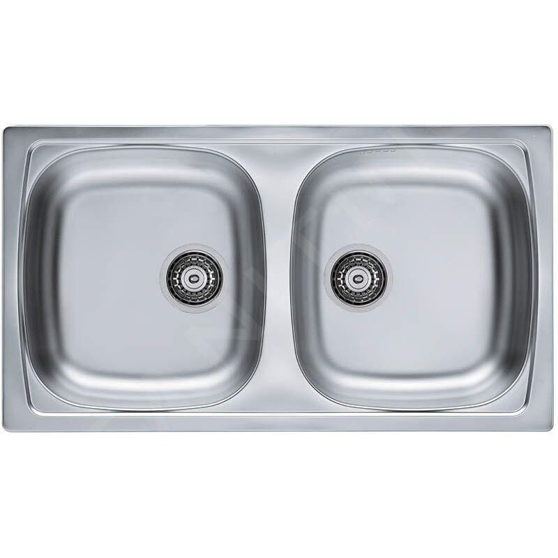 Basic - Évier 780x435 mm, inox 1049434 - Alveus