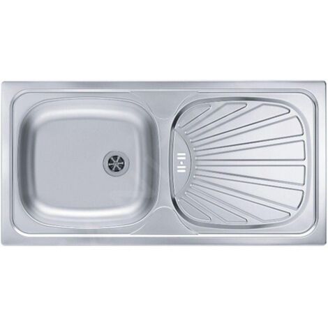 Alveus Basic - Évier 860x435 mm, inox 1008993