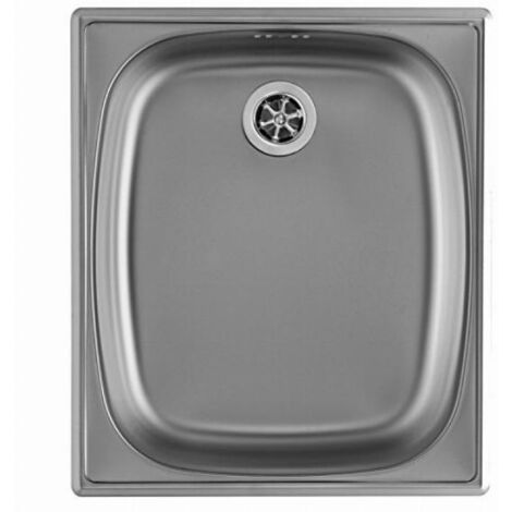 Alveus Basic - Lavello 38x44 cm, scarico 6 cm, acciaio inox 1008694