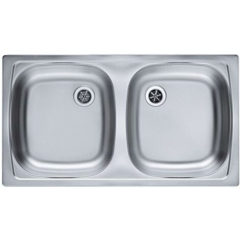 Alveus Basic - Lavello, 78x44 cm, acciaio inox 1039144
