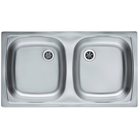 Alveus Basic - Lavello, 78x44 cm, acciaio inox 1039145