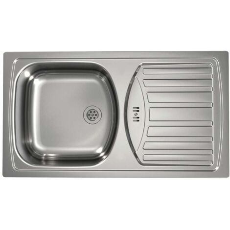 Alveus Basic - Lavello, 78x44 cm, acciaio inox 1136531