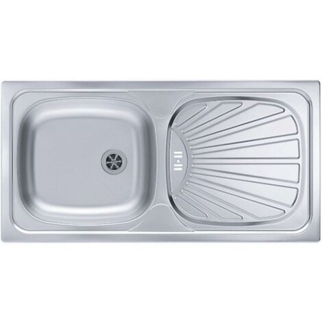 Alveus Basic - Lavello, 86x44 cm, acciaio inox 1008844