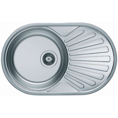 Alveus Ciklo - Évier 740x440mm, inox 1123986