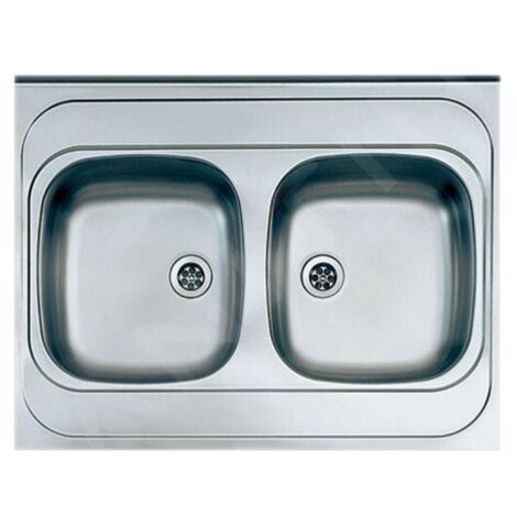 Alveus Classic - Évier 800x600 mm, inox 1009078
