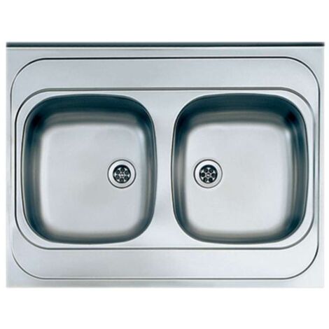 Alveus Classic - Lavello, 80x60 cm, acciaio inox 1009078