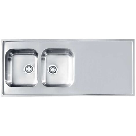 Alveus Classic Pro - Fregadero, 140x60 cm, acero inoxidable 1132129