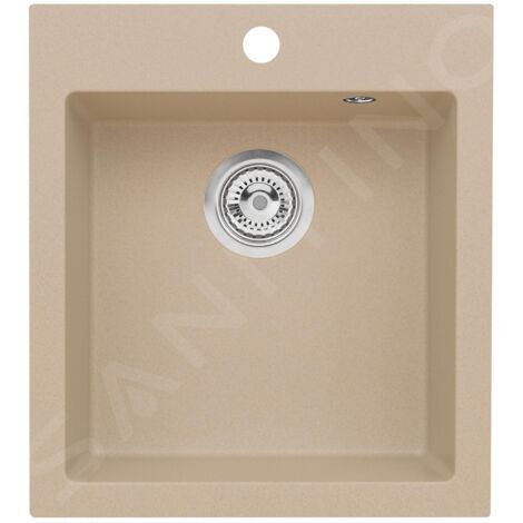 Alveus Cortina - Évier en granit 450x500 mm, beige 1133431