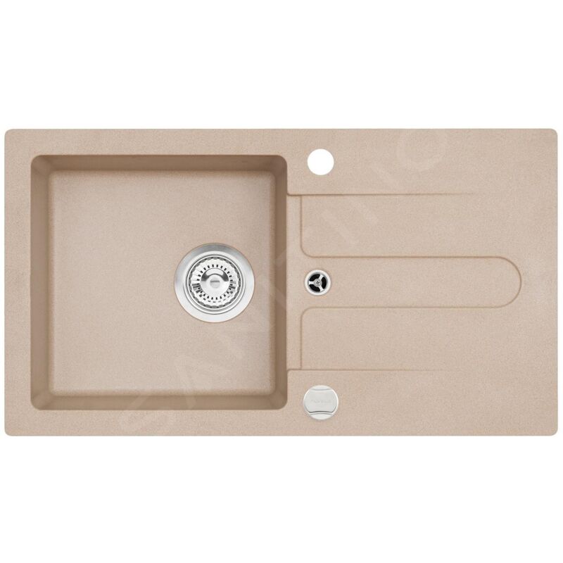 Alveus - Cortina - Évier en granit 750x420 mm, beige 1133781