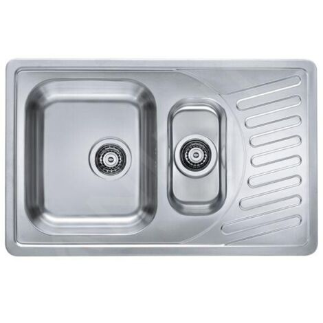 Alveus Elegant - Évier 810x510 mm, inox 1009247
