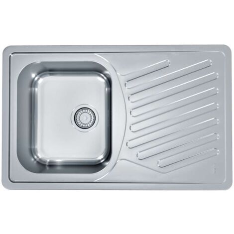 Alveus Elegant - Fregadero, 81x51 cm, acero inoxidable 1126348