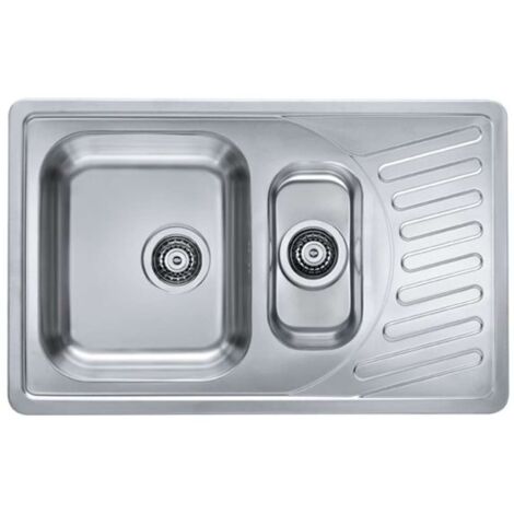 Alveus Elegant - Lavello, 81x51 cm, acciaio inox 1009247