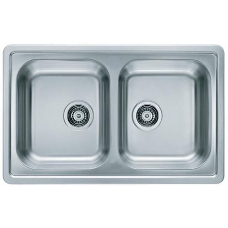 Alveus Elegant - Lavello, 81x51 cm, acciaio inox 1009383