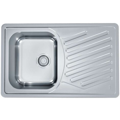 Alveus Elegant - Lavello, 81x51 cm, acciaio inox 1126349