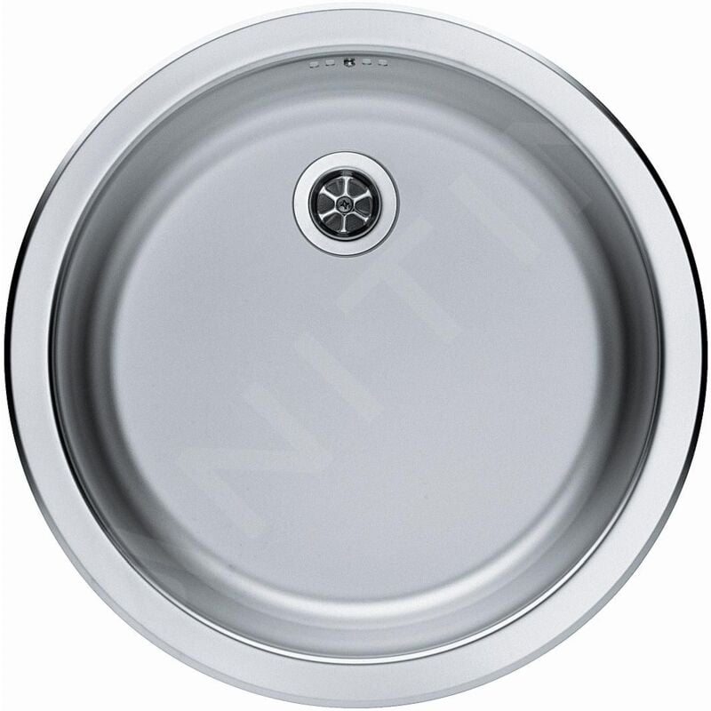 Alveus - Form - Évier, diamètre 450 mm, vidage 60 mm, inox 1008987