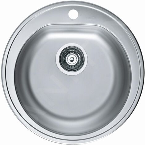 Alveus Form - Évier, diamètre 510 mm, inox 1116756